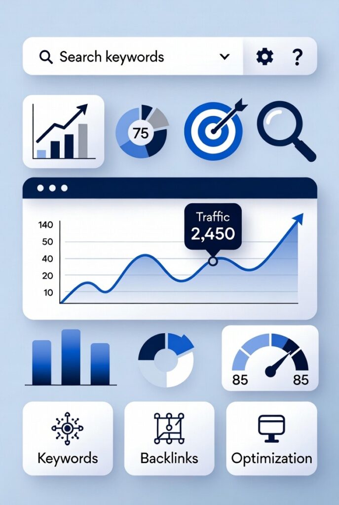 outils SEO analyse trafics site web