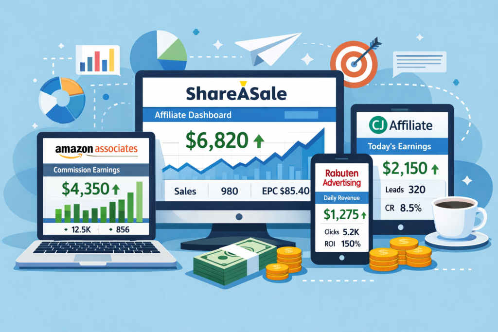 meilleurs plateformes d'affiliation pour débutants