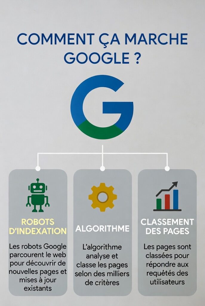 schéma fonctionnement google